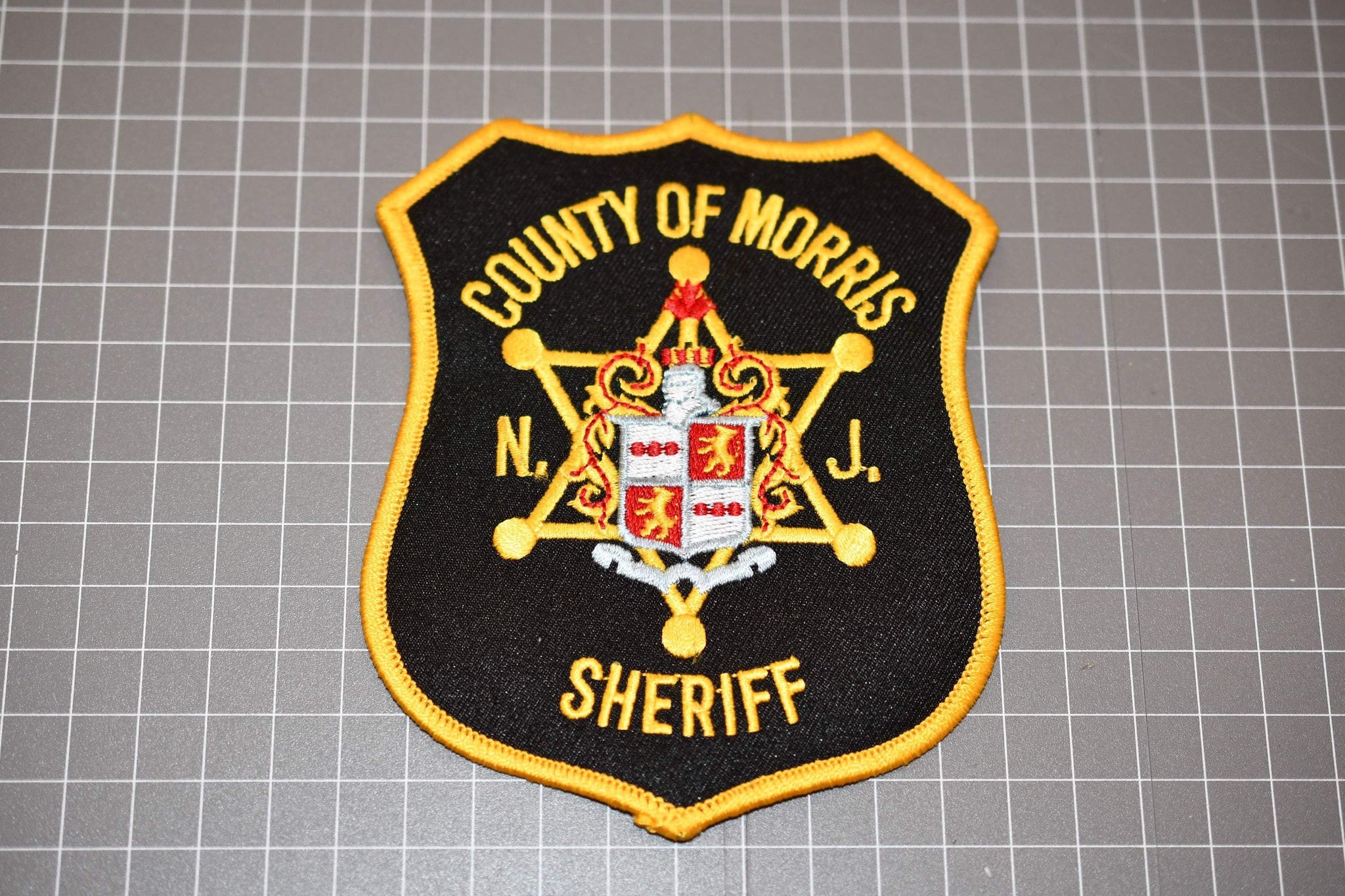 County Of Morris New Jersey Sheriff Patch (B21-141)