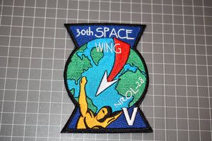 USAF 30th Space Wing NROL-28 Patch (Hook & Loop) (B21-143)