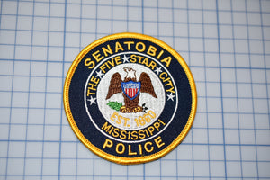 Senatobia Mississippi Police Patch (B23-170)