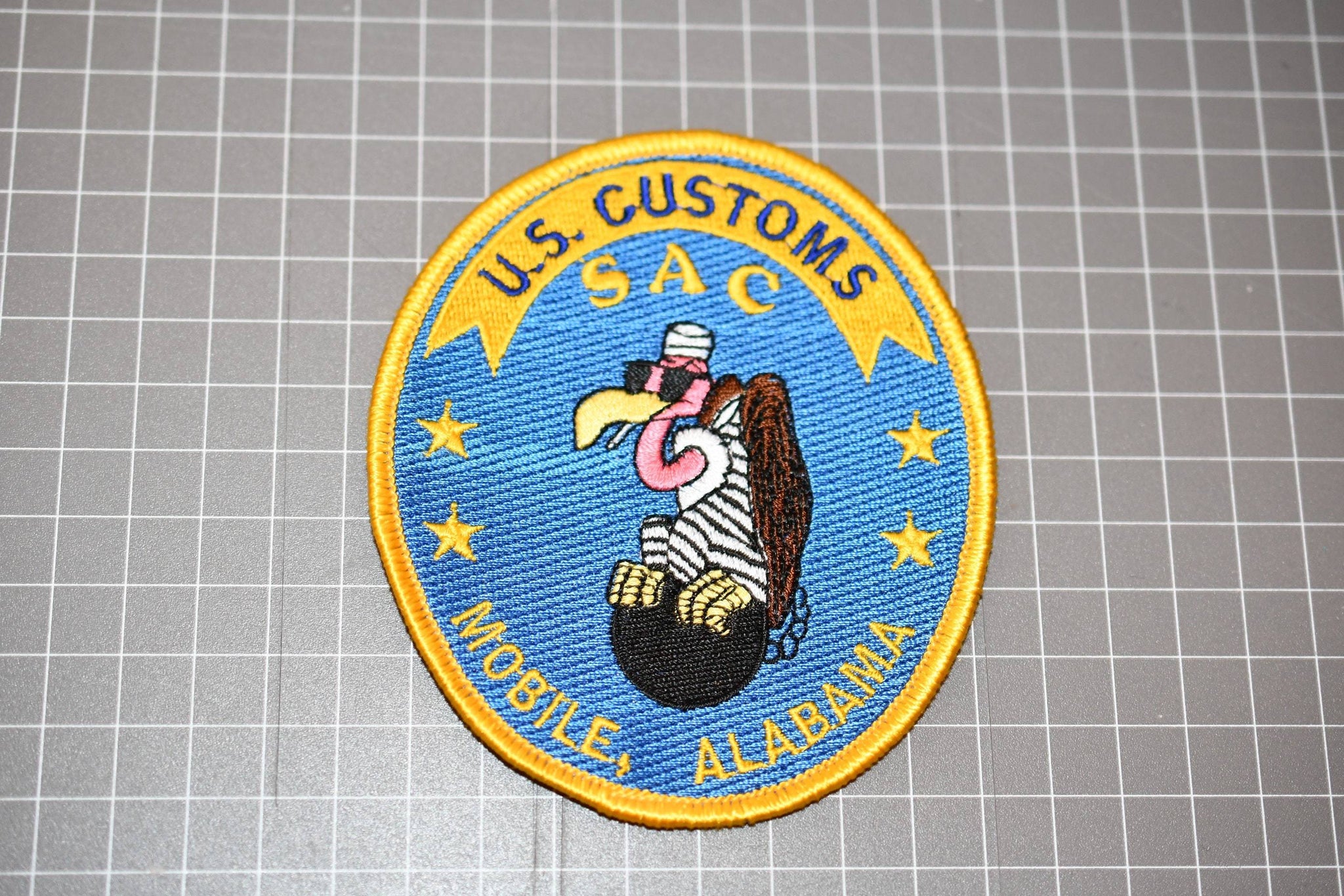 U.S. Customs Mobile Alabama SAC Patch (B5)