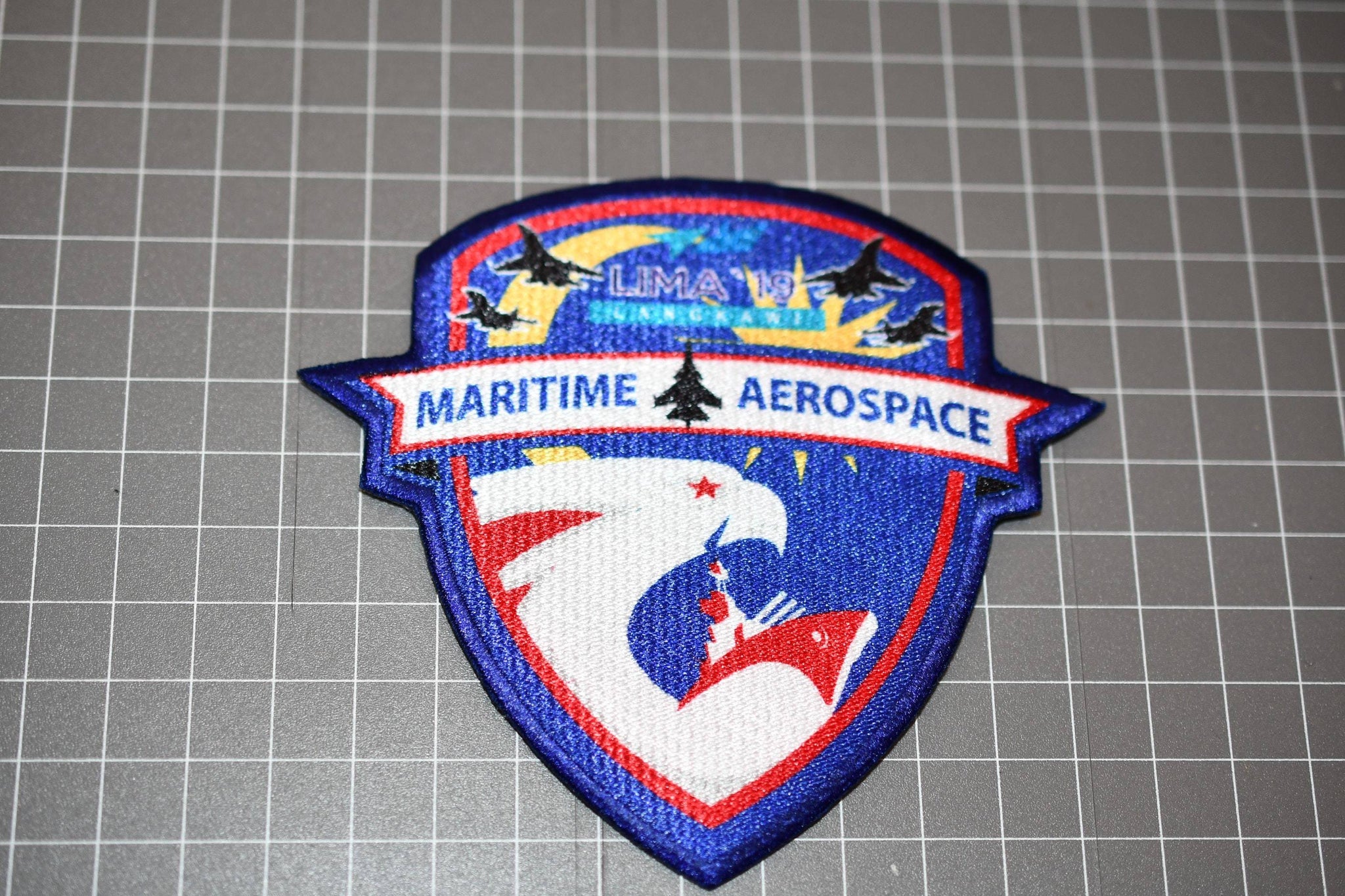 Malaysia Military Exercise Lima'19 Maritime Aerospace Patch (B5)