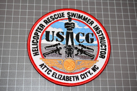 United States Coast Guard Helicopter Rescue Swimmer Instructor Patch (B5)