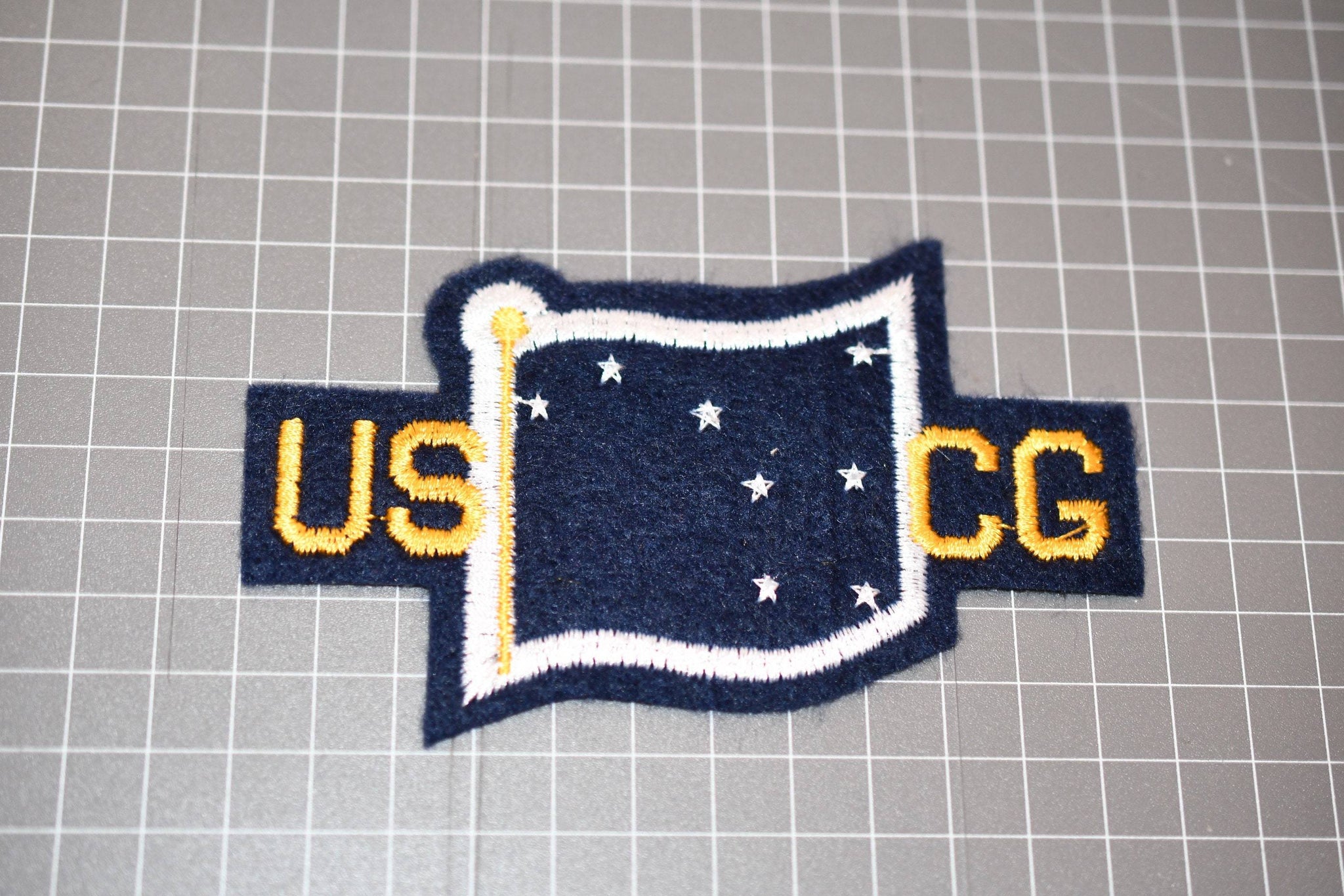 United States Coast Guard Flag Patch (B5)