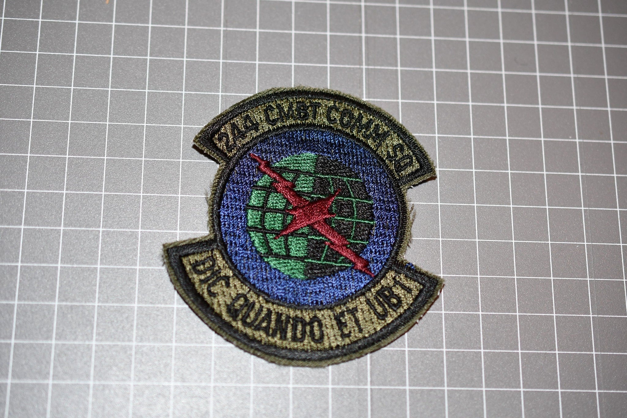 USAF 244th Combat Communications Squadron Patch (B21-148)