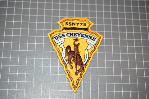 USN USS Cheyenne SSN773 Patch (B21-148)