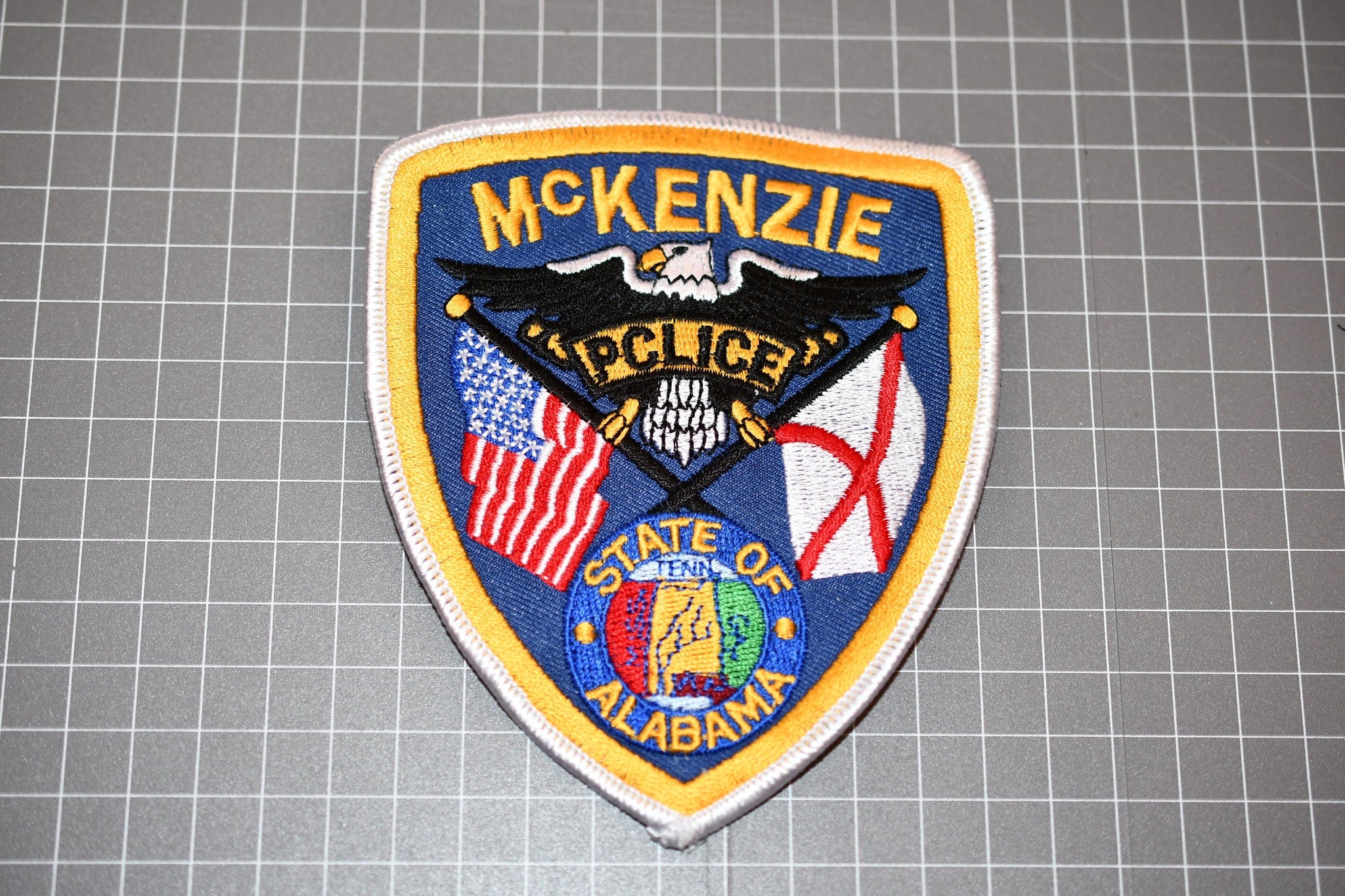 McKenzie Alabama Police Patch (B23-150)
