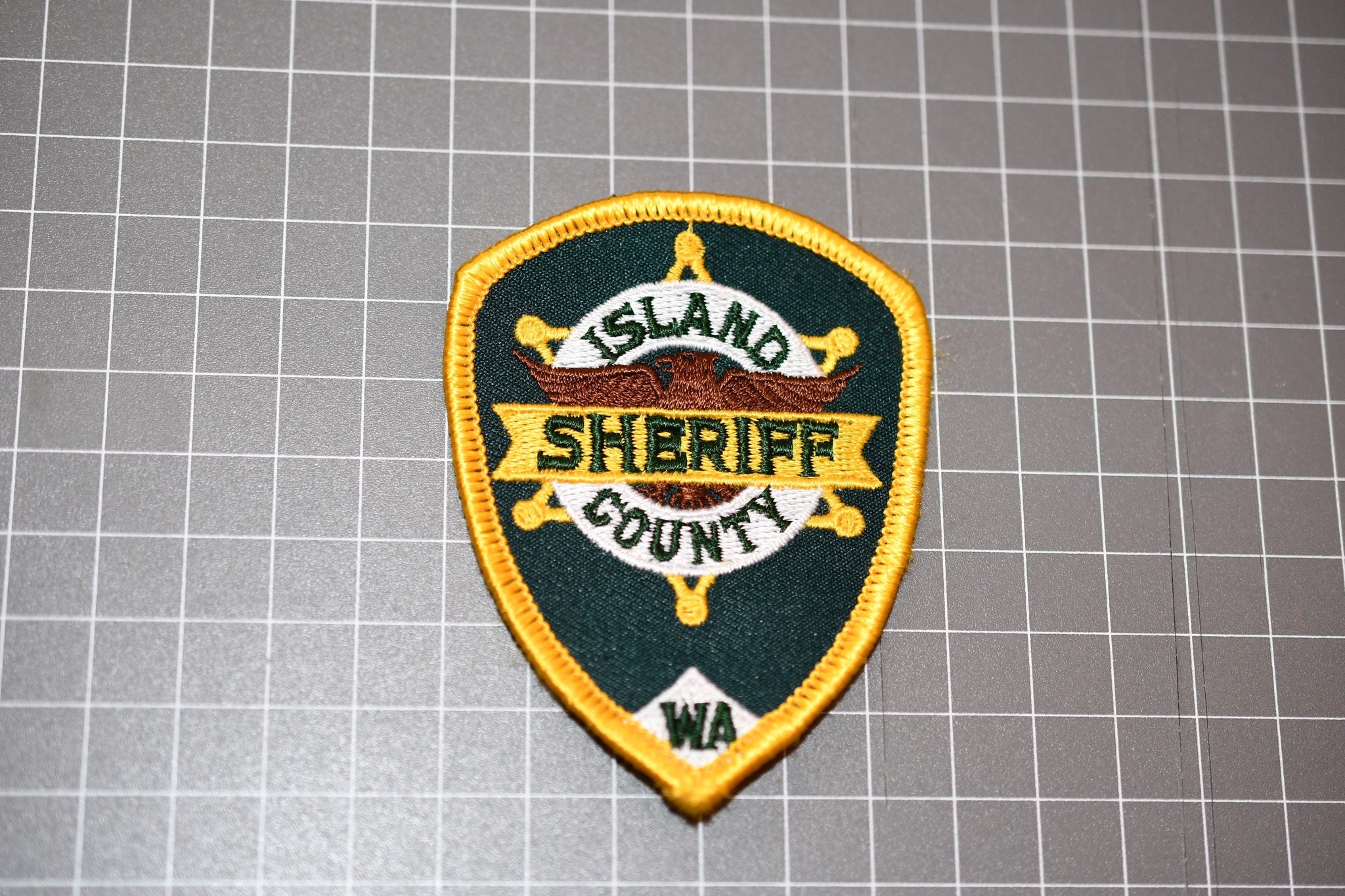 Island County Washington Sheriff CAP Patch (B23-155)