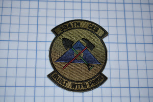 USAF 384th Combat Engineering Squadron "Built With Pride" Patch (B21-166)