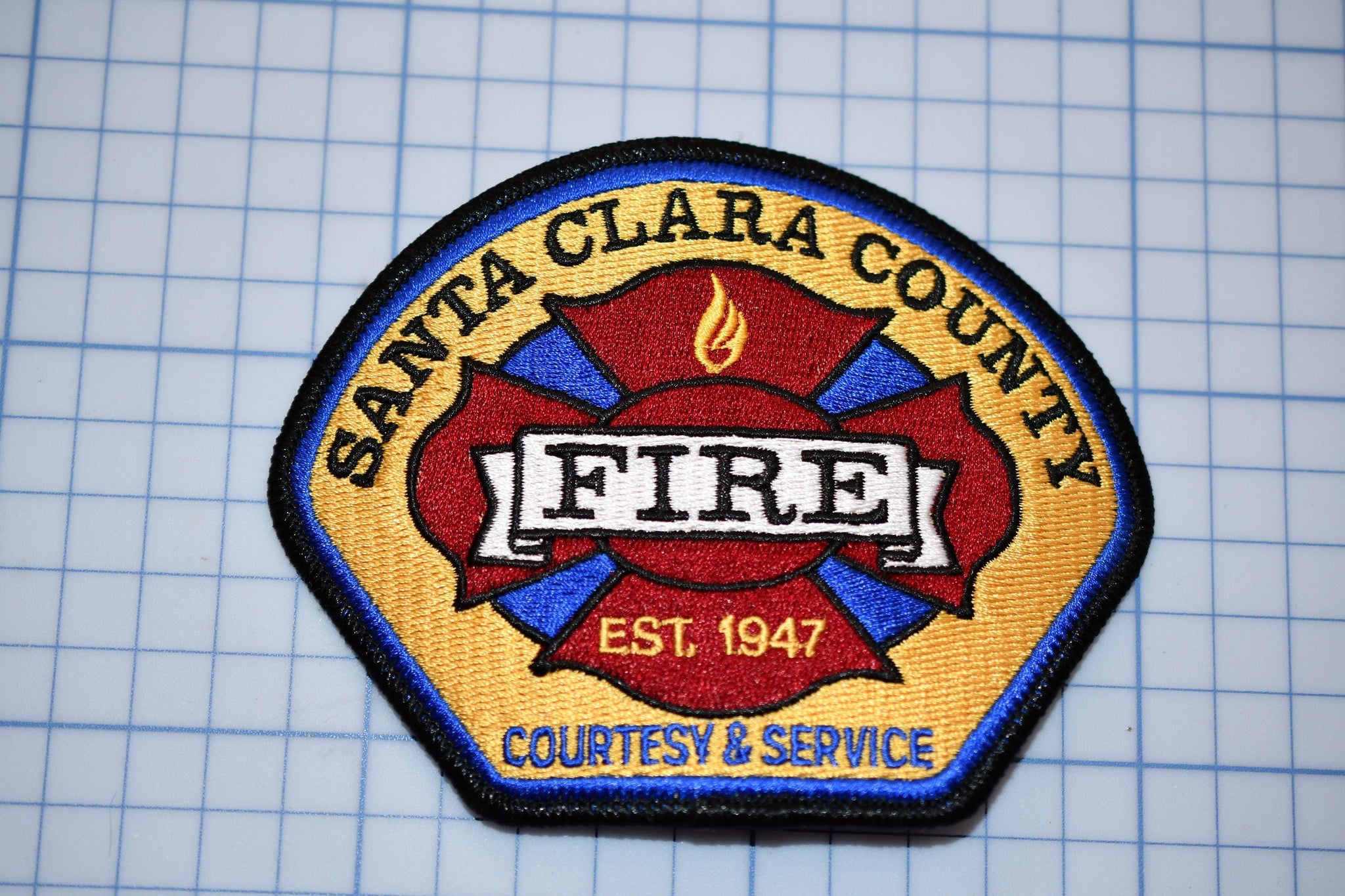 Santa Clara County California Fire Department Patch (B25-214)