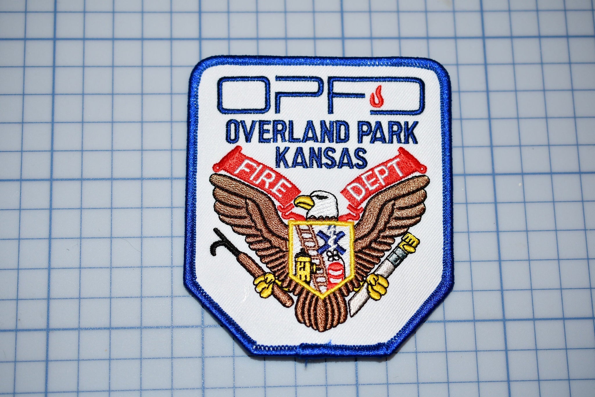 Overland Park Kansas Fire Department Patch (B25-227)