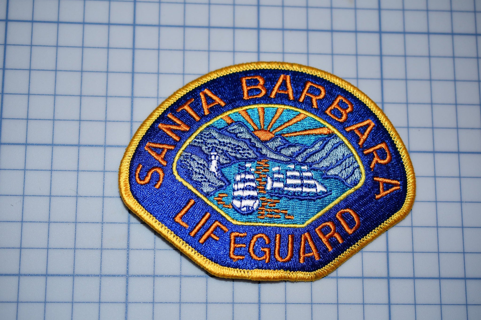 Santa Barbara California Lifeguard Patch (B25-240)