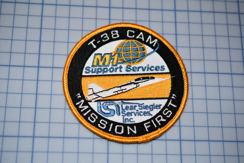 Lear Siegler Services Inc T-38 CAM "Mission First" Patch (B21-174)