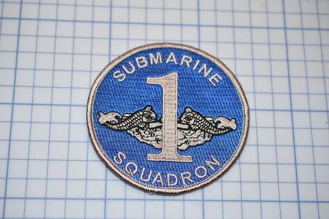 2 USN Submarine Squadron 1 Patches (B23-175)