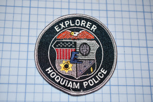 Hoquiam Washington Police Explorer Patch (B24)