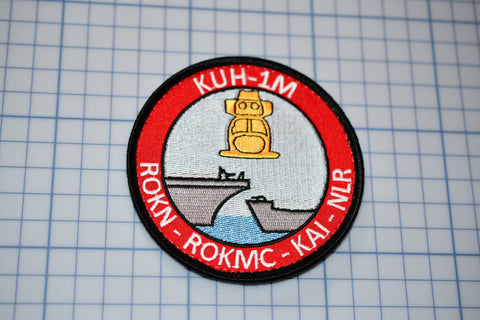 Republic Of Korea Navy KUH-1M Helicopter Patch (Hook & Loop) (S2)