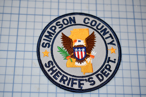 Simpson County Mississippi Sheriff's Department Patch (S3-247)