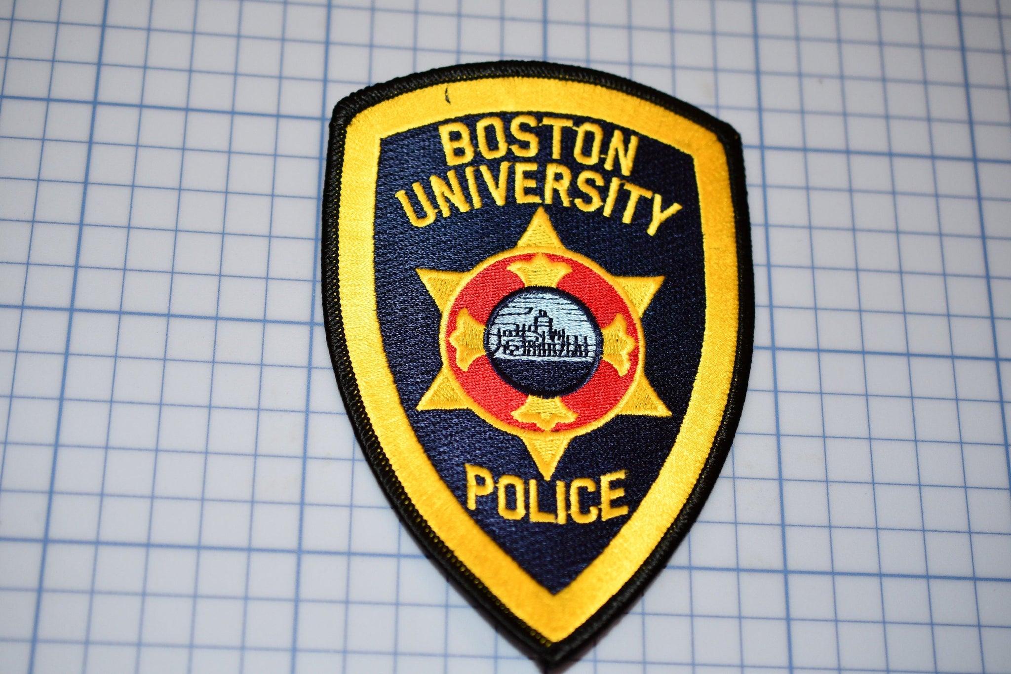 Boston University Massachusetts Police Patch (S3-249)