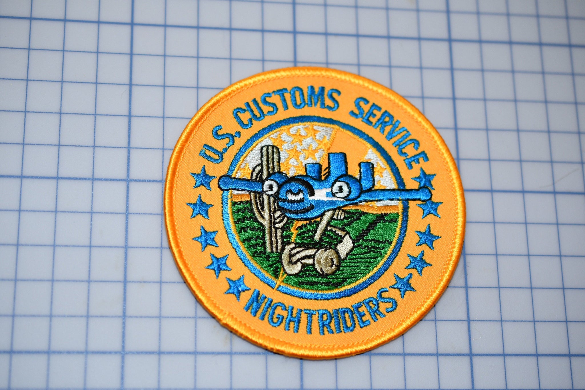 U.S. Customs Service "Nightriders" Patch (S3-252)