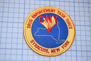 Drug Enforcement Task Force Syracuse New York Patch (S3-254)