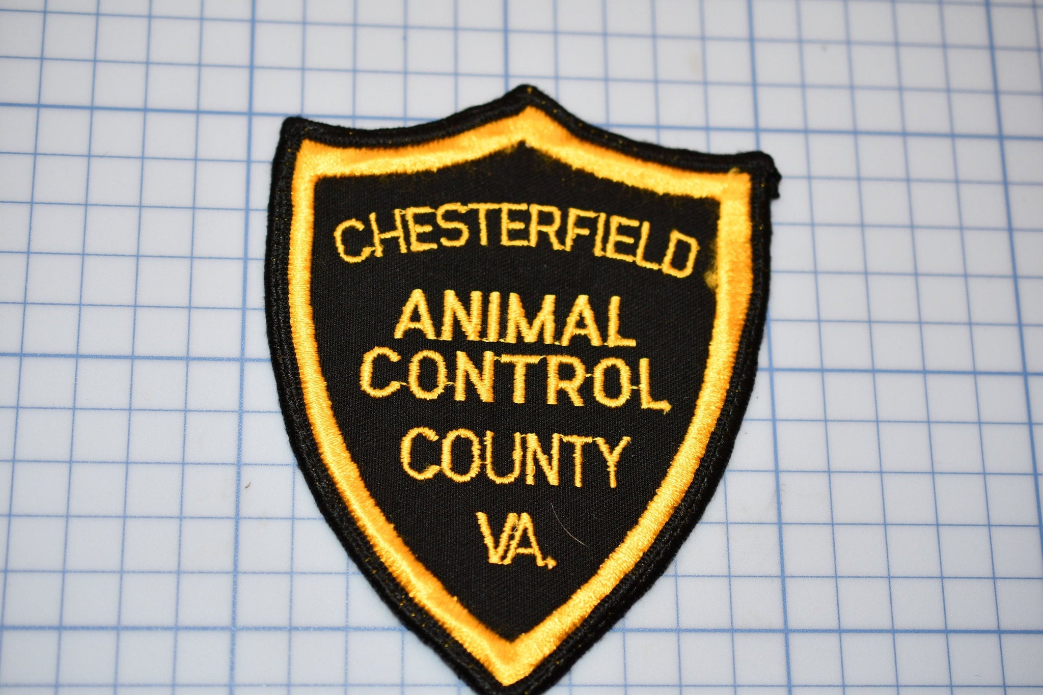 Chesterfield County Virginia Animal Control Patch (B11-256)