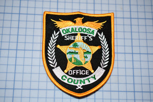 Okaloosa County Florida Sheriff's Office Patch (B25-229)