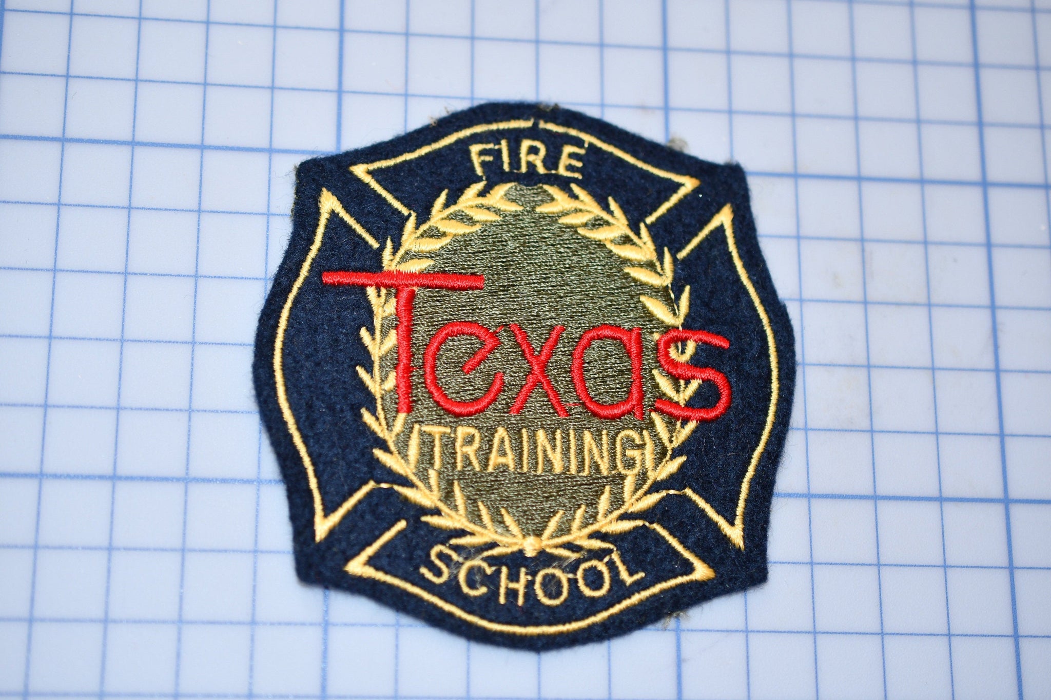 Texas Fire Training School Patch (B11-263)