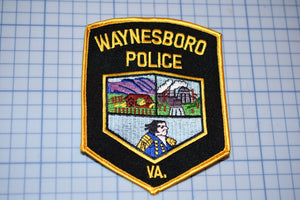 Waynesboro Virginia Police Patch (S3-265)