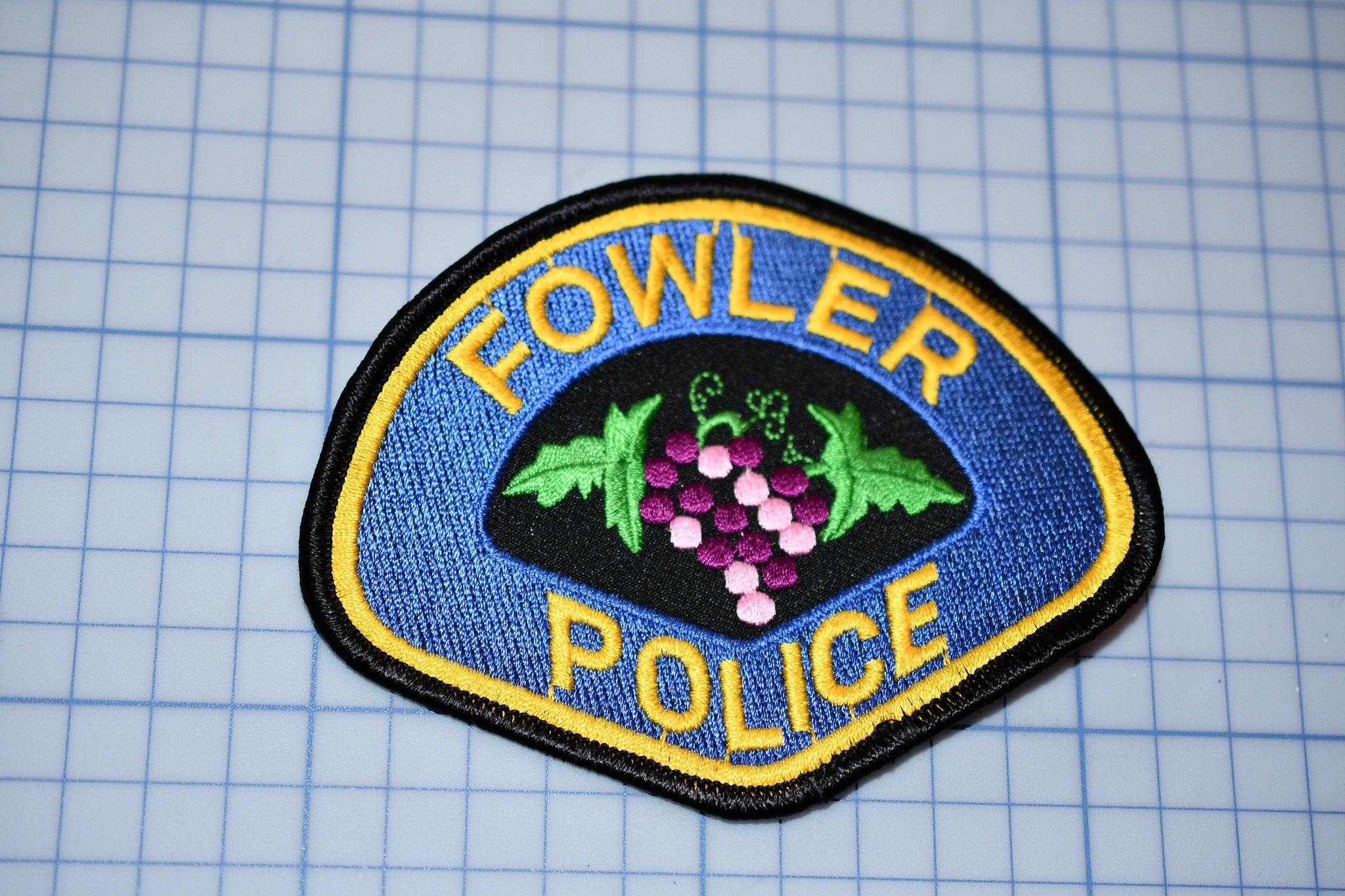 Fowler California Police Patch (S3-269)