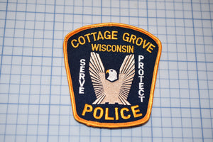 Cottage Grove Wisconsin Police Patch (S3-271)