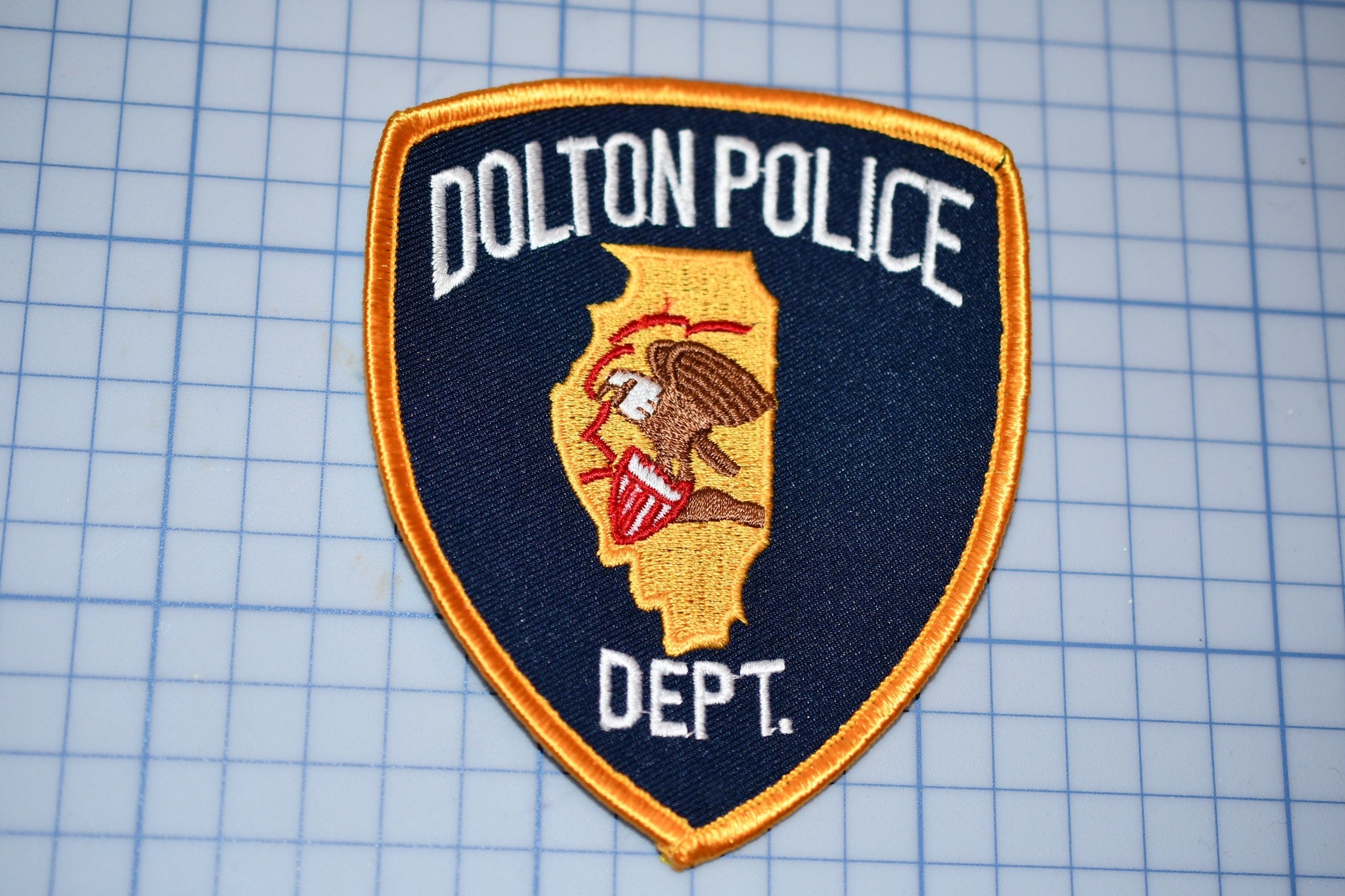 Dolton Illinois Police Patch (S3-273)