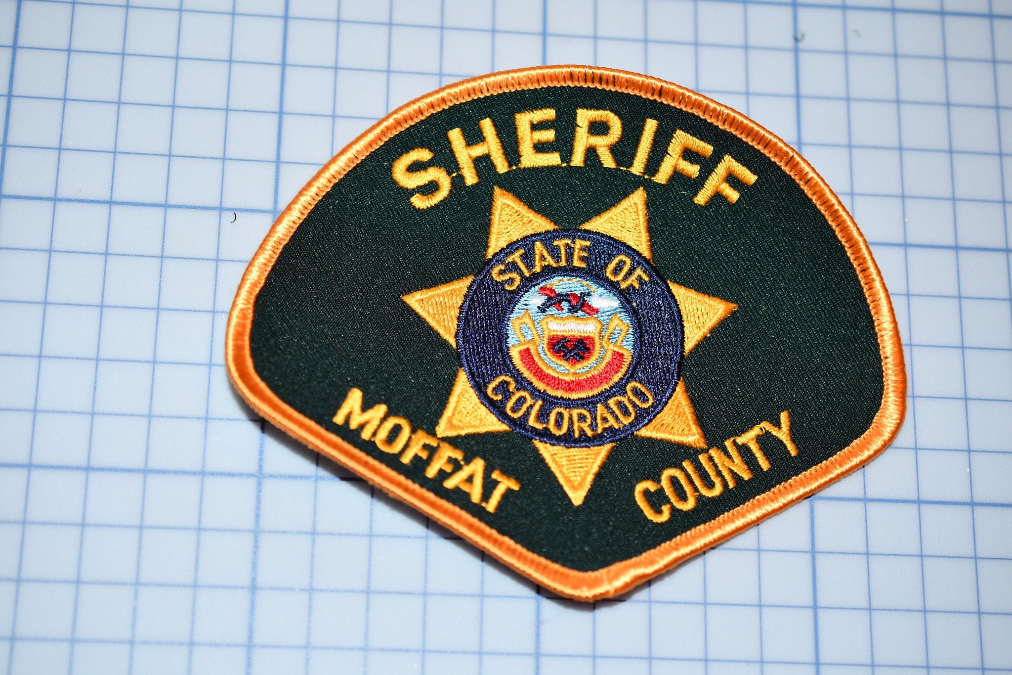 Moffat County Colorado Sheriff Patch (S3-274)