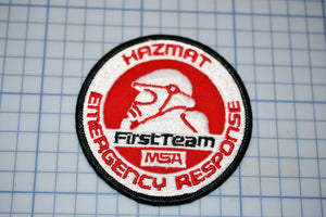 MSA HAZMAT Emergency Response Team Patch (S2)