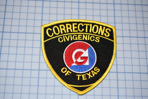 Civigenics Of Texas Corrections Patch (S3-278)