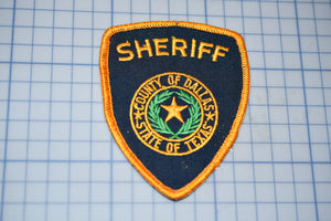 County Of Dallas Texas Sheriff Patch (S4-281)