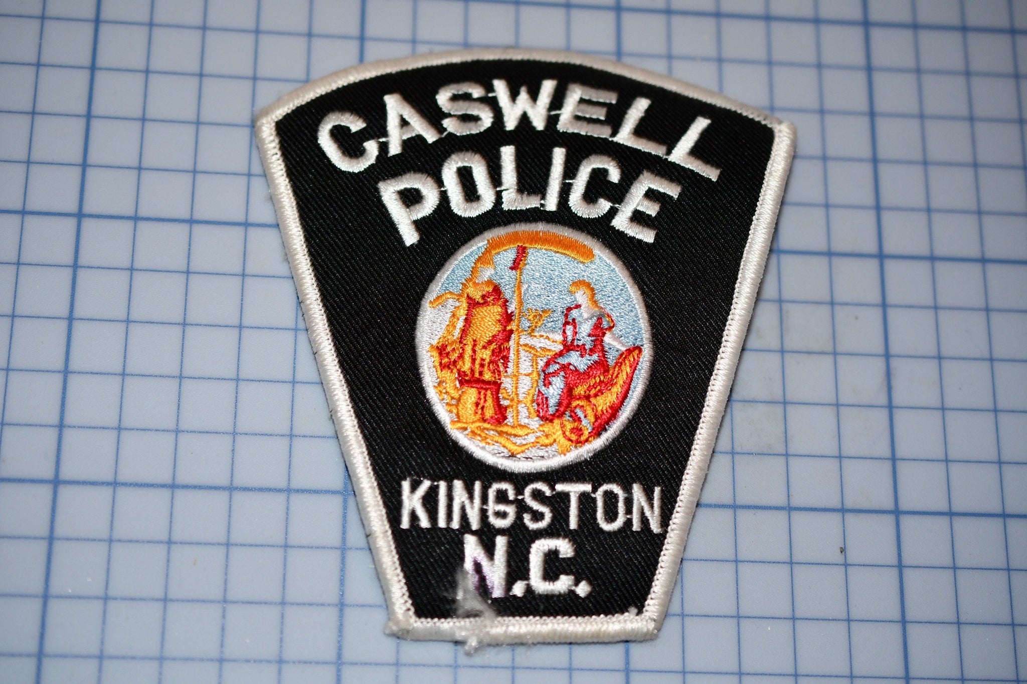 Caswell North Carolina Police Patch (S4-281)