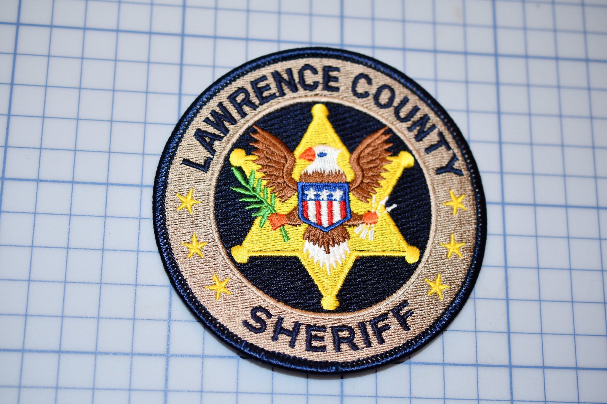 Lawrence County Mississippi Sheriff Patch (S3-252)