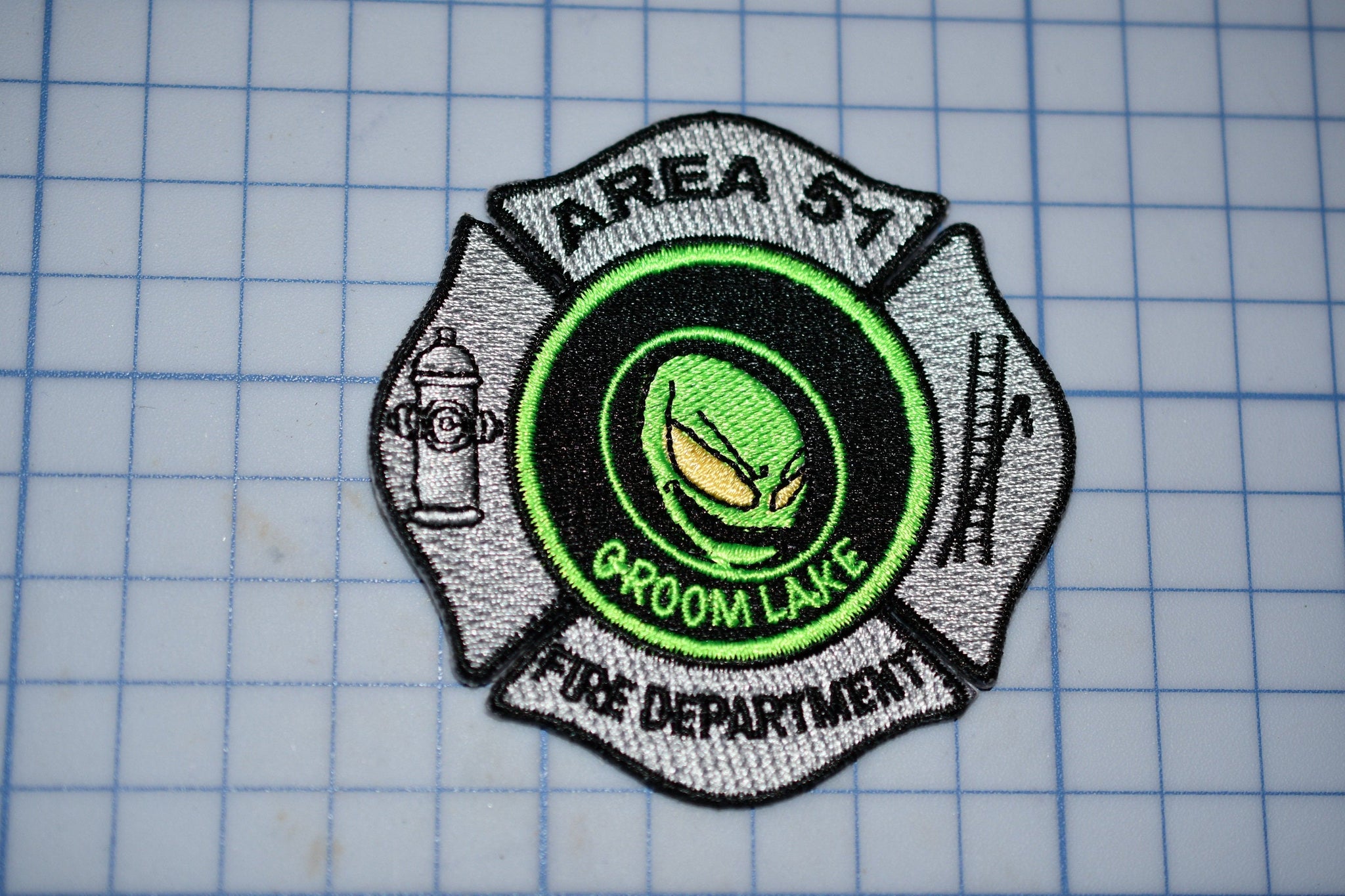 Area 51 Groom Lake Fire Department Patch (B19)
