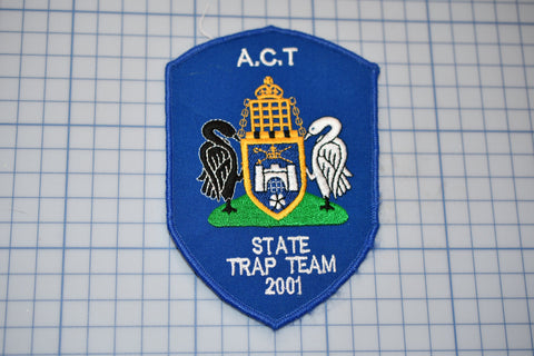 A.C.T State Trap Team 2001 Patch (B11-262)