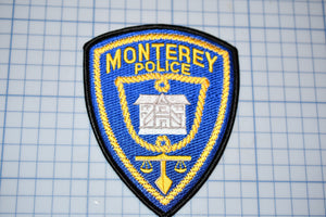 Monterey California Police Patch (S4-285)