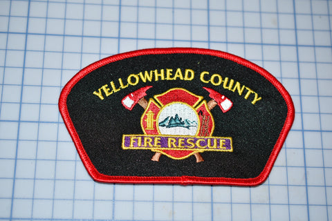 Yellowhead County Canada Fire Rescue Patch (B24)