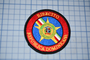 Dominican Army Ejercity Republica Dominicana Patch (B24)