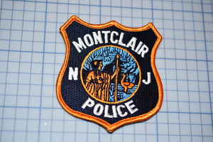 Montclair New Jersey Police Patch (S4-289)