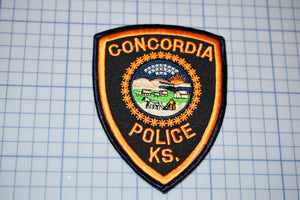 Concordia Kansas Police Patch (S4-289)