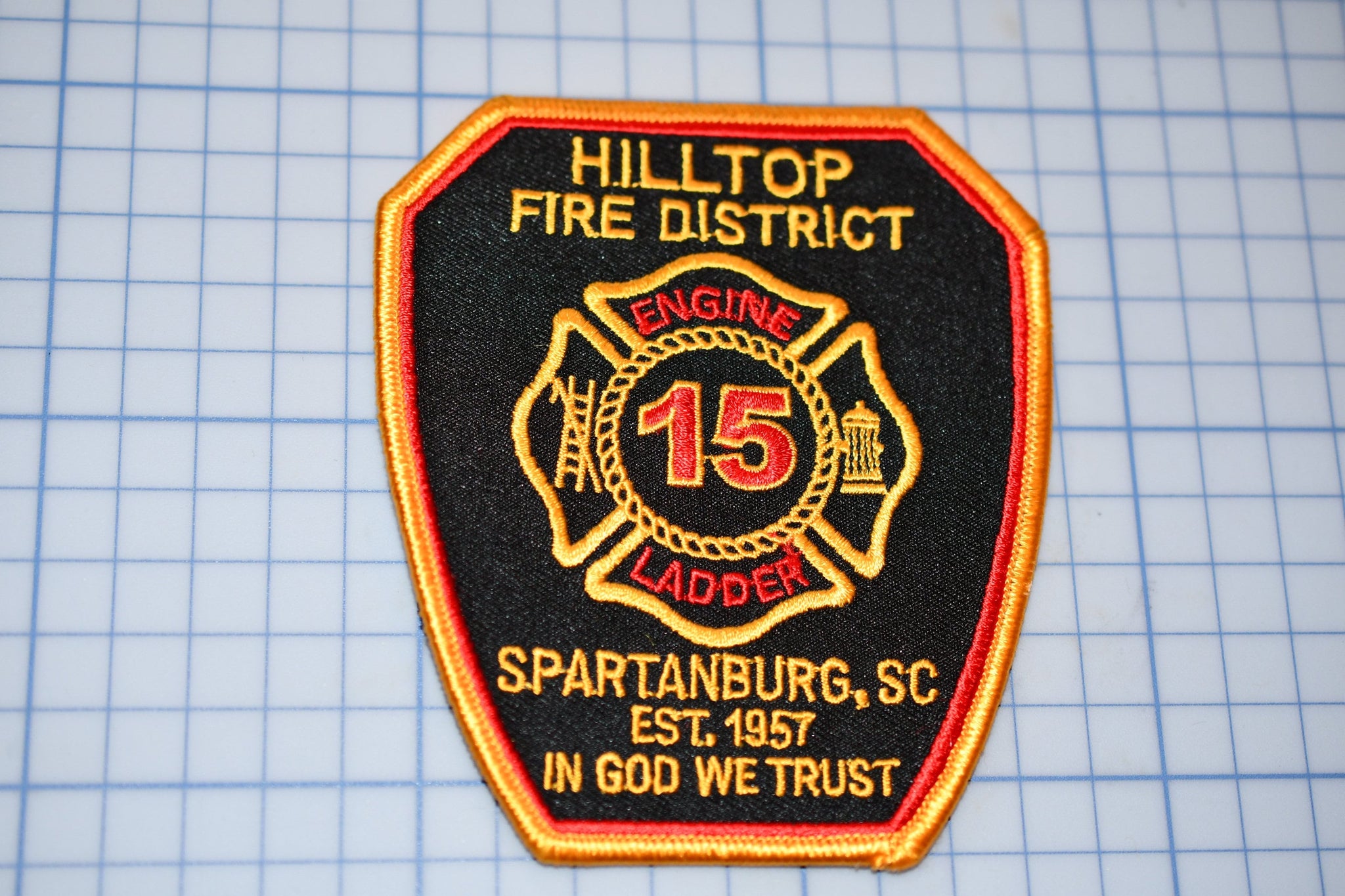 Hilltop Fire District South Carolina Patch (S3-269)