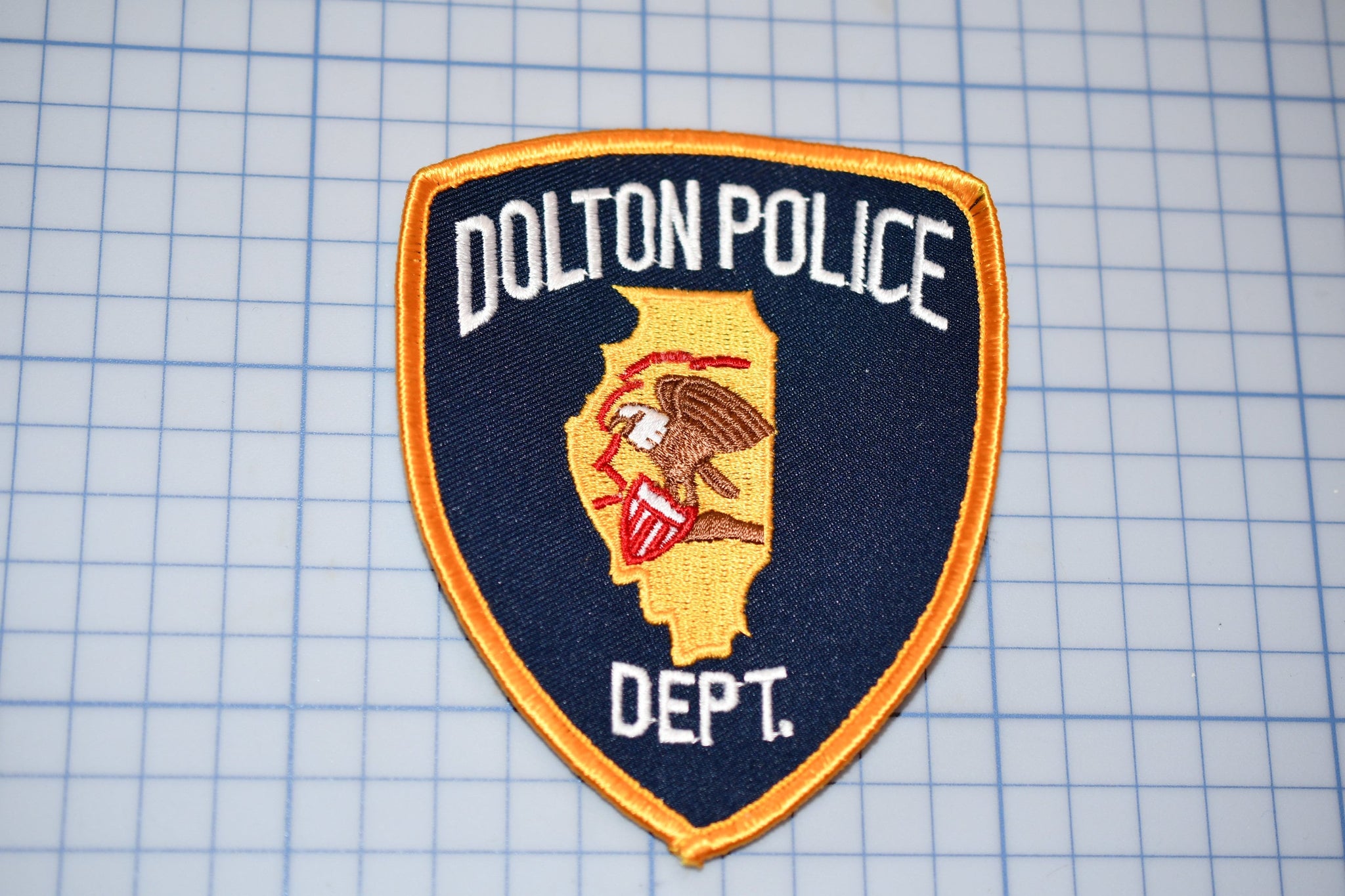 Dolton Illinois Police Patch (S3-270)
