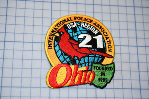 International Police Association Ohio Patch (S4-293)