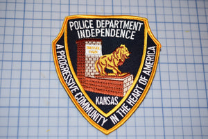 Independence Kansas Police Patch (S3-275)