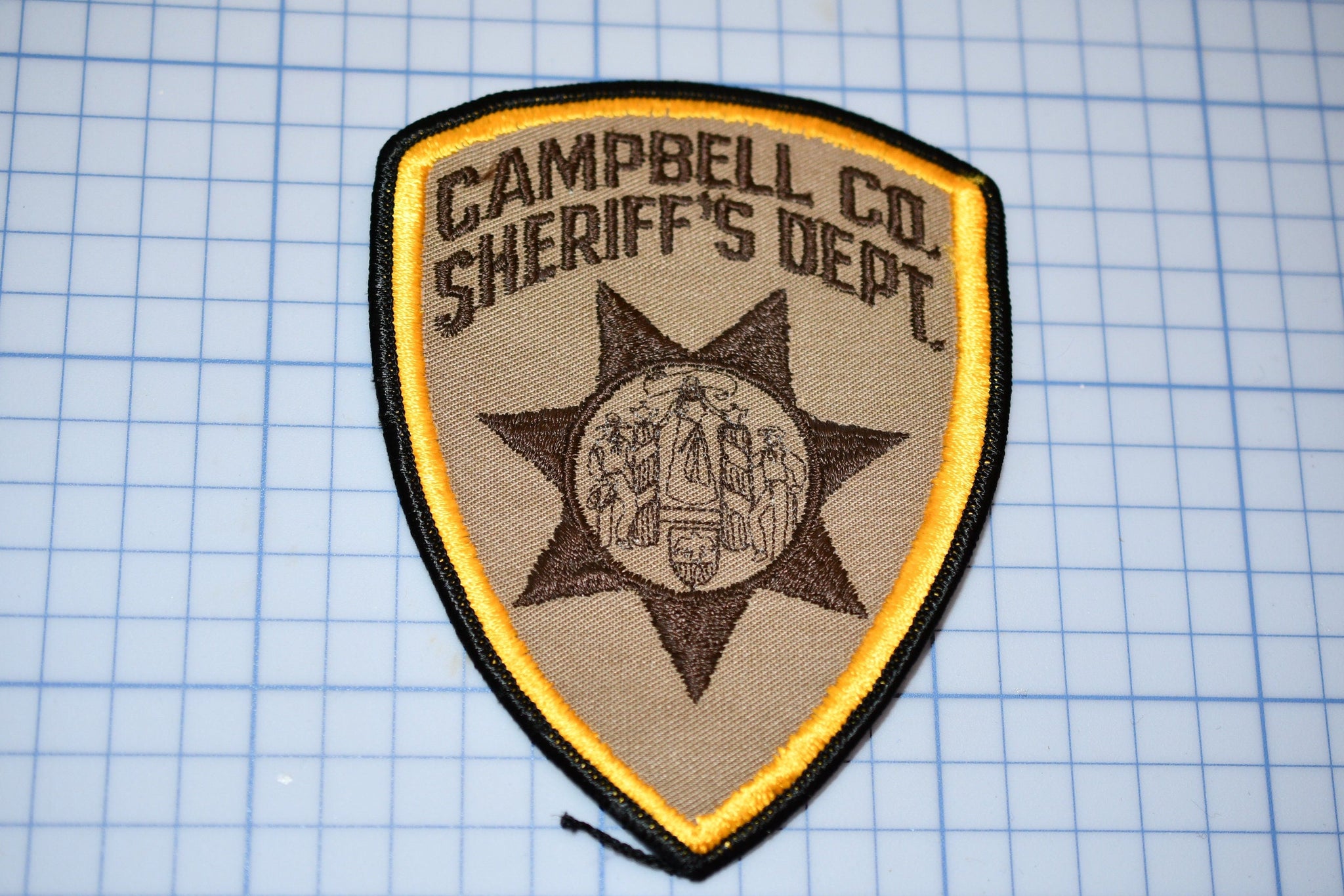 Campbell County Wyoming Sheriff's Department Patch (S4-294)