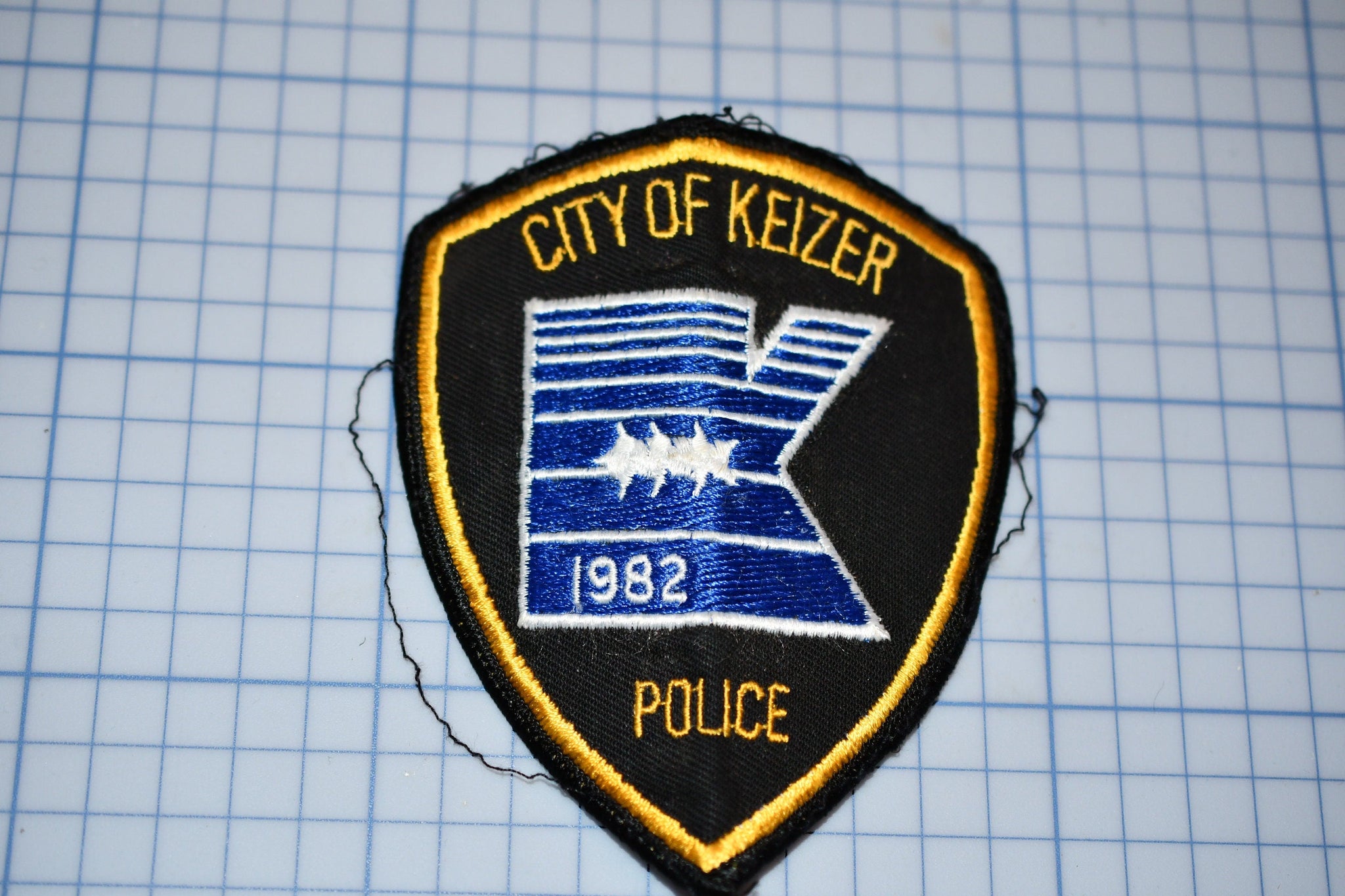 City Of Keizer Oregon Police Patch (S3-278)