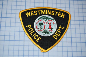 Westminster South Carolina Police Patch (S3-278)